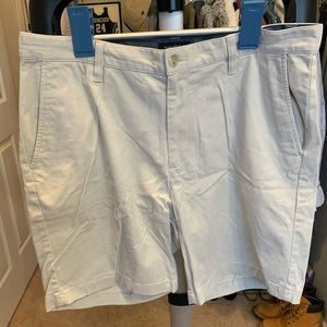 3 pairs of Nautica dress shorts - Kaki, Light Blue and Dark Blue - EUC
